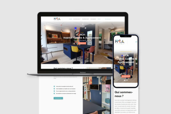 Site internet - Habitat Cuisine Agencement Perros-Guirec